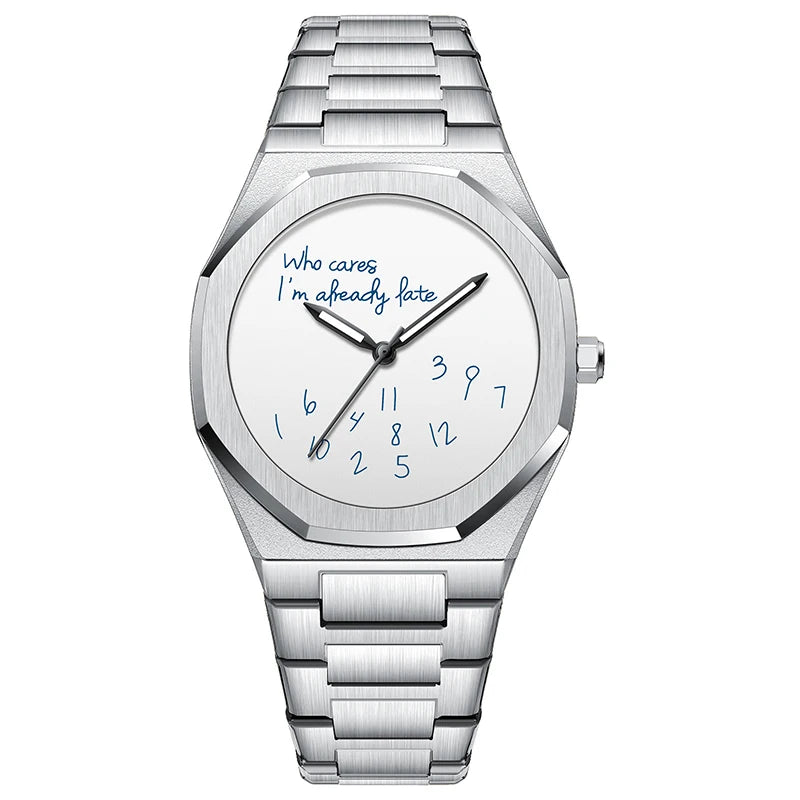 Vetro® "I'm Late" Silver