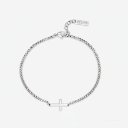 Cross Bracelet | Silver