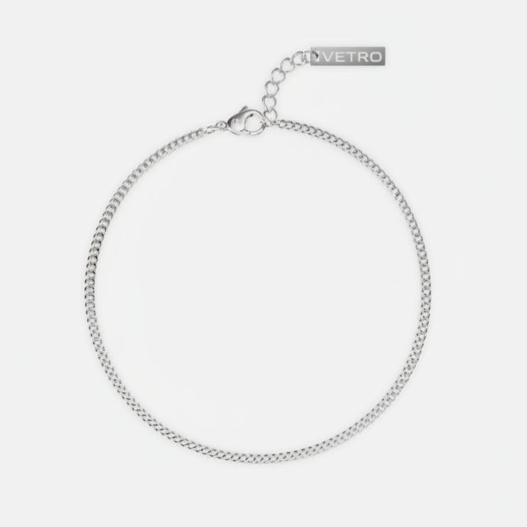 Cuban Bracelet 1.8MM | Silver