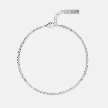 Cuban Bracelet 1.8MM | Silver
